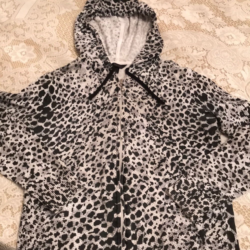 Soma Cotton Blend Zip Up Hoodie Size S